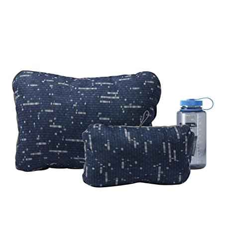 Therm-a-Rest Compressible Cinch Camping and Backpacking Pillow, Regular - 14 x 18 Inch, Warp Speed Print