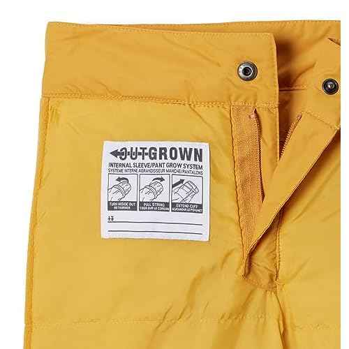 Columbia Toddler Boys Ice Slope II Pant, Raw Honey, 4T