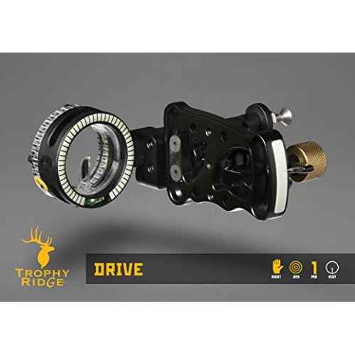 Trophy Ridge Drive Slider Bow Sight , Black