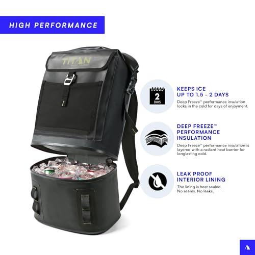 Titan by Arctic Zone Deep Freeze Welded Backpack Cooler
