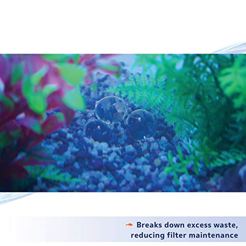 Aqueon Aqaurium Pure Live Bacteria and Enzymes Water Supplement, 10 Gallon 12 Pack
