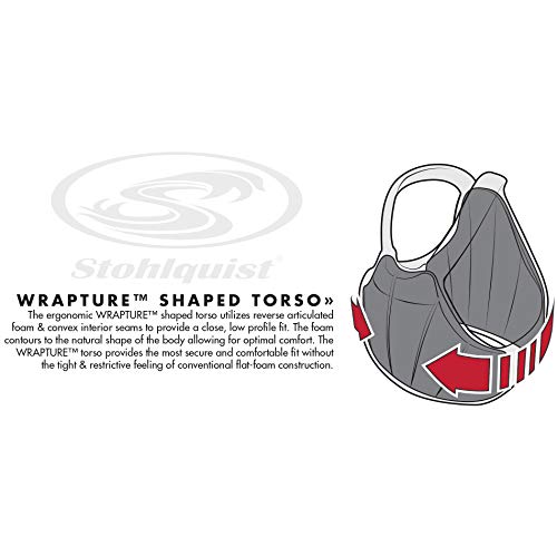 Stohlquist Women's Betsea Lifejacket (PFD)-Flame-XS/S