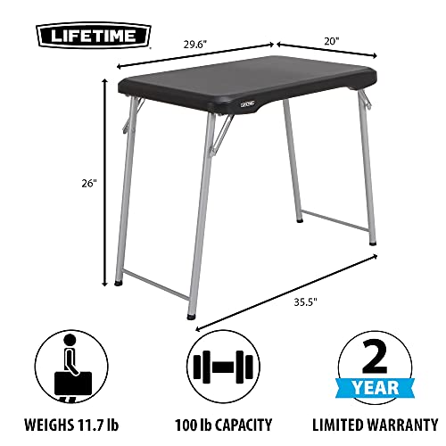 LIFETIME Stacking Compact Folding Table