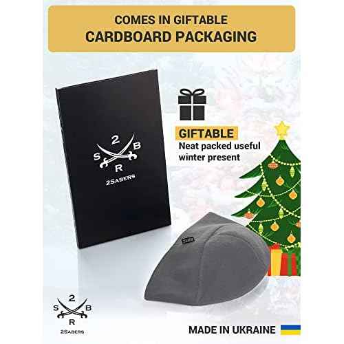 2SBR 2SABERS Warm Lightweight 170 Fleece Watch Cap - Men Women - Outdoor Skull Beanie Hat