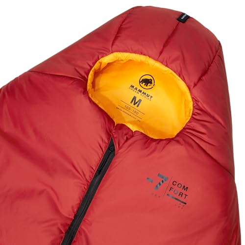 Mammut Women’s Comfort Fiber Bag –7°C Synthetic Sleeping Bag for Camping and Outdoor Adventures, Beech, M
