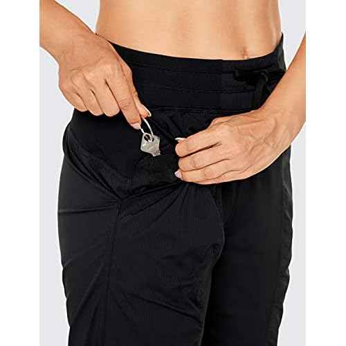 CRZ YOGA Lightweight Workout Joggers for Women 26"/28.5"/30.5" - Outdoor Running Casual Pants with Pockets