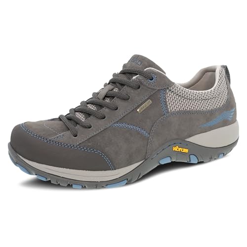Dansko Paisley Waterproof Outdoor Sneakers for Women - Comfortable, Breathable Walking Shoes with Arch Support - Stain Res...