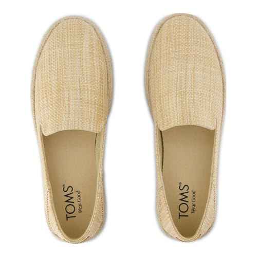 TOMS Womens Carolina Slip On Casual Flat Espadrilles