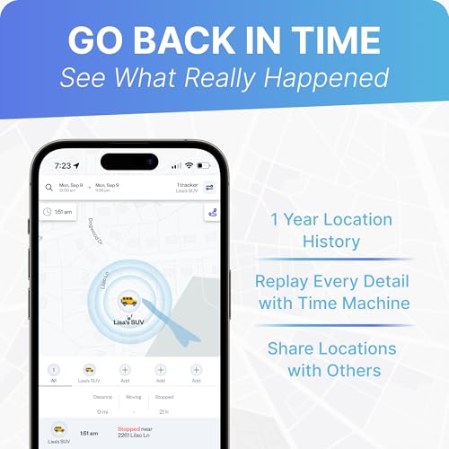 Spytec Atlas GPS Tracker for Vehicles & Kids | Up to 14-Day Battery Life | Waterproof Magnetic Case, Geofencing, Portable ...