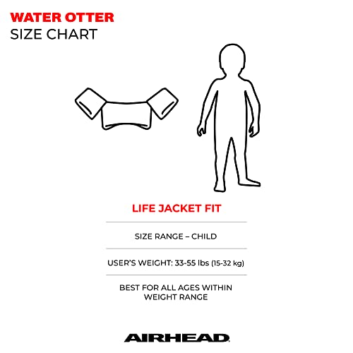 Airhead Water Otter Classic Life Jacket | Flotation Devices for Kids | Multiple Colors Available