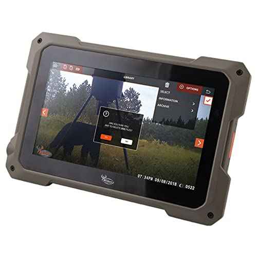 WILDGAME INNOVATIONS Trail Pad Tablet VU70 Dual SD Card Viewer for Hunting & Wildlife Observation Durable Weather-Resistant Memory Card Reader with 7" Touch Screen