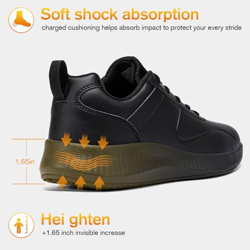 Taquco Non Slip Work Shoes for Mens Slip On Sneakers Waterproof Chef Kitchen Shoe Comfortable Slip Resistant Restaurant Fo...