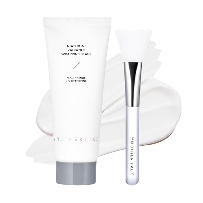 ANOTHERFACE Niathione Wrapping Mask | Overnight Peel Off Facial Mask Pack - Glow Boosting & Firming Glass Skin 3.38Fl.oz.