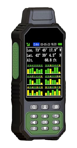 ZL190PLUS Land Surveying Equipment, Handheld GPS for Surveying with 3.2 Inch Color Screen, Multi-GNSS Support, 7 Measuring...