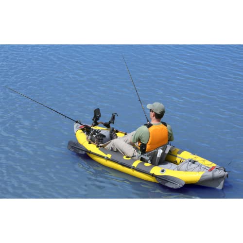 Advanced Elements StraitEdge™ Angler Inflatable Kayak - AE1006-ANG Fishing Kayak with Rod Holders and Bag and Pump