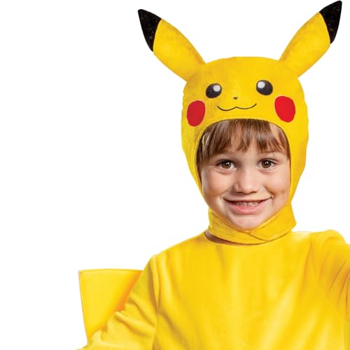 Disguise Pokemon Pikachu Costume Child Pikachu Cosplay Outfit & Headpiece Kids Pokemon Cosplay