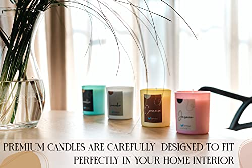 SoftOwl Premium Soy Candle Making Kit - Full Set - Soy Wax, Big 7oz Jars & Tins, 7 Pleasant Scents, Color Dyes & More - Pe...