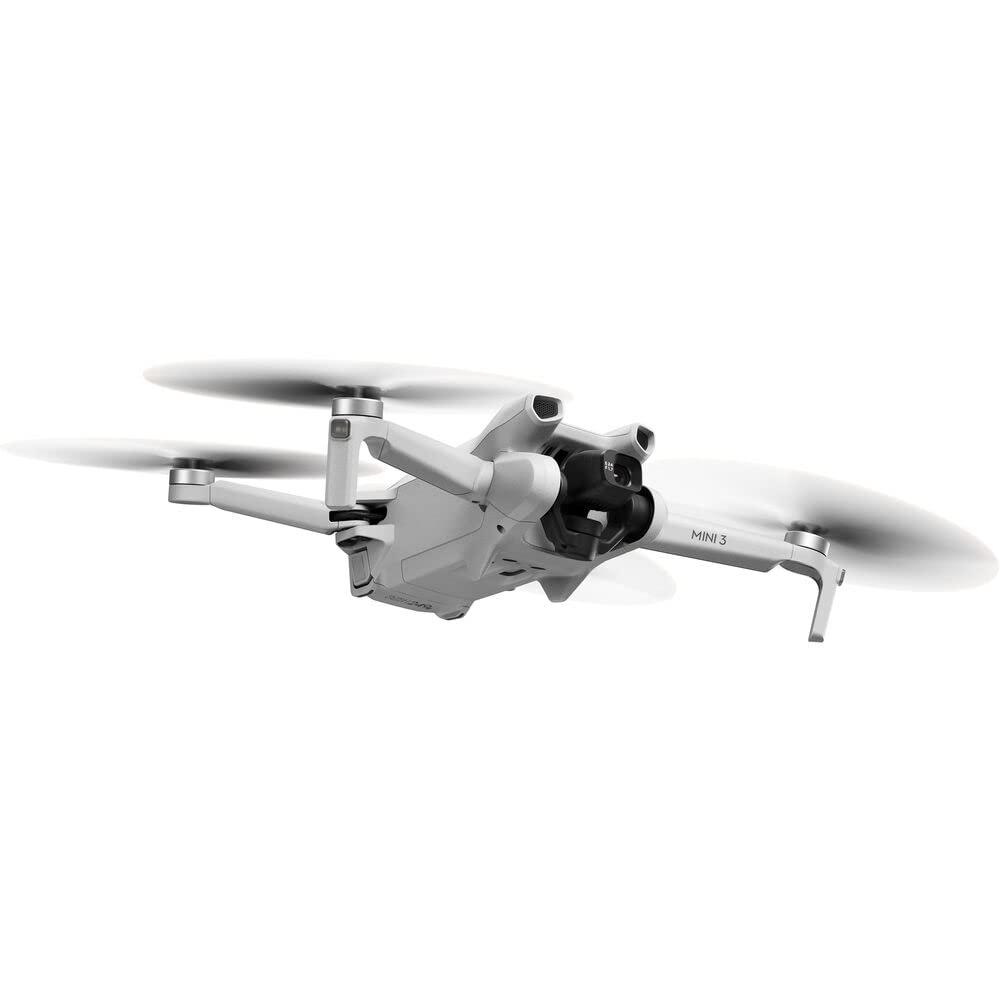 DJI Mini 3 Camera Drone Quadcopter + RC-N1 Controller (No Screen) + Fly More Kit, 4K Video, 38min Flight Time, True Vertical Shooting, Intelligent Modes Bundle w/Deco Gear Backpack +Accessories