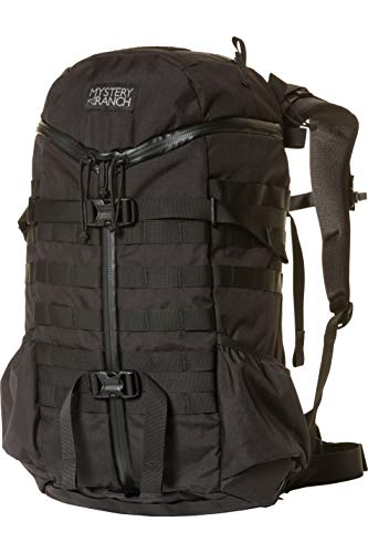 Mystery Ranch 2 Day Backpack – Tactical Daypack with Easy Access & Padded Computer Sleeve – Black, S/M