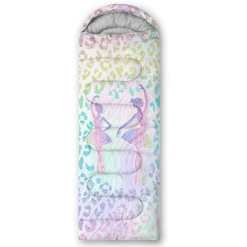 BSNTHO Camping Sleeping Bags,3 Season Warm & Cool Weather,Lightweight,Waterproof Sleeping Bags for Adults & Kids,Travelin...