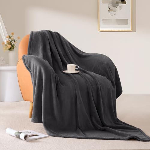 BEAUTEX Fleece Throw Blanket for Couch Sofa or Bed Throw Size, Soft Fuzzy Plush , Luxury Flannel Lap Blanket, Super Cozy a...