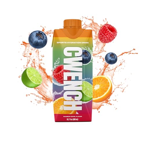 Cwench Hydration Ready To Drink Rainbow Swirl 12x16.9oz