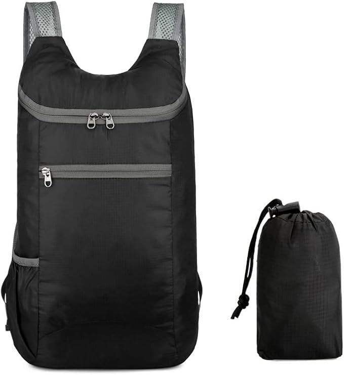Foldable Ultra Lightweight Packable Backpack for Travel Camping, 35L Hiking Backpack Waterproof Foldable Daypack for Men W...