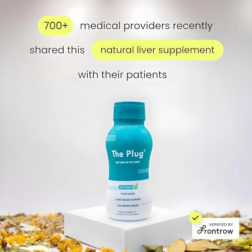 The Plug Liver Cleanse Detox & Repair Drink Electrolytes Organic Herbal Liquid Detoxify Body Plants Supplement Support Wei...
