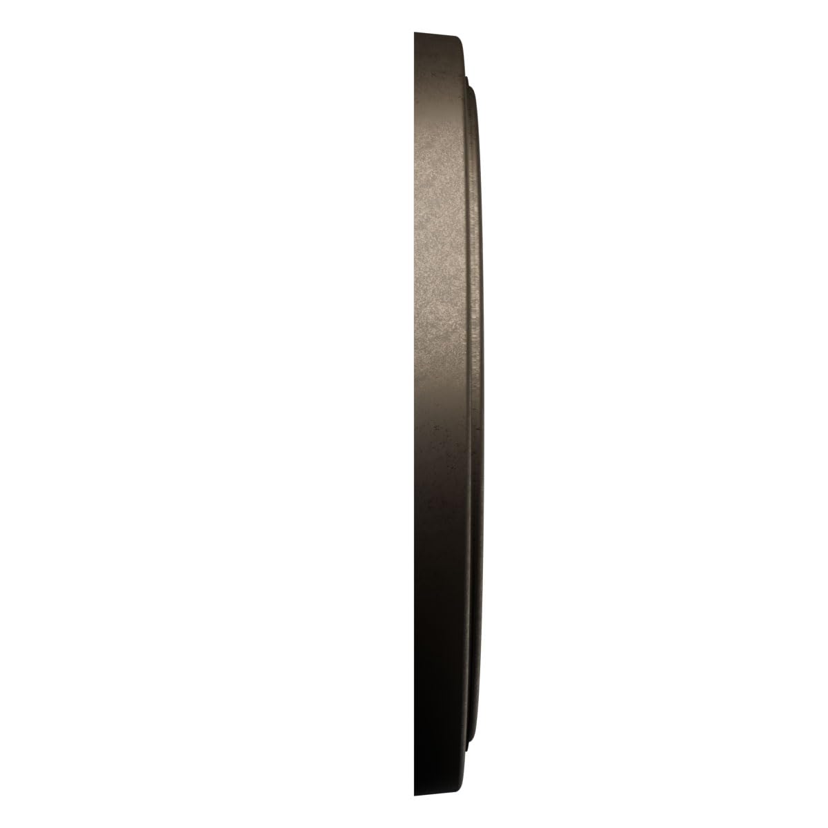 Ekena Millwork 16Od X 3 1/2Id X 1 3/8P Traditional Thermoformed Pvc Ceiling Medallion (Fits Canopies Up To 9 1/2), Metallic Blac