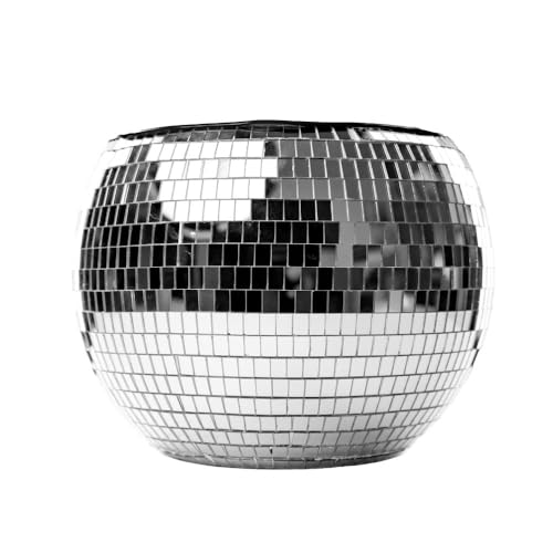 NPW Disco Ball Ice Bucket Large – Retro 70s Cocktail Barware, Holiday Christmas & New Years Eve Decor, Bachelorette Party ...