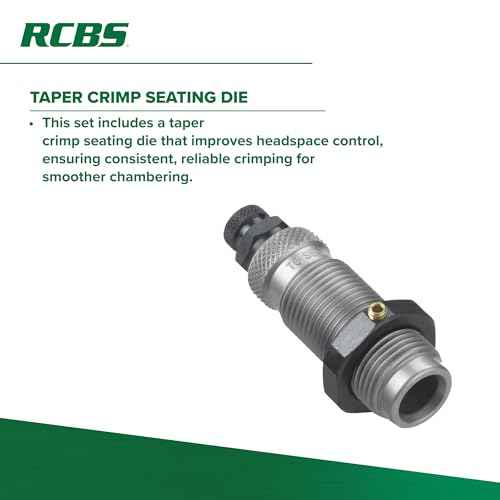 RCBS 20515 Carbide Die Set, 9MMLUGER/9x21/9x23,OD Green, 9mm Luger