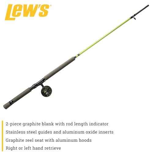 Lew's Crappie Thunder Solo Jigging Reel and Fishing Rod Combo