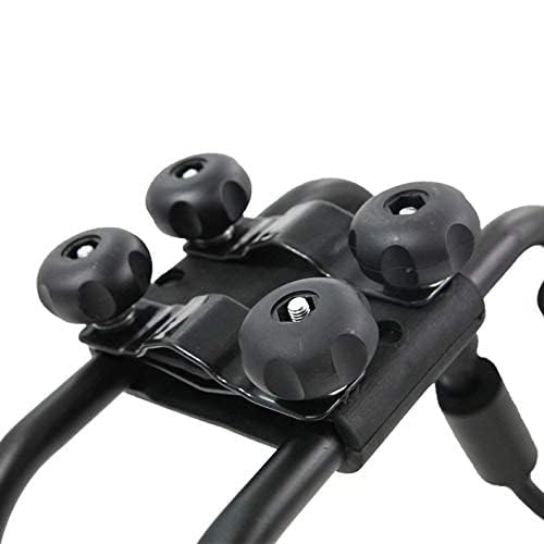 LT Sport Kayak Rack Canoe Carrier Paddle Board Surfboard Heavy-Duty J-Bar Roof Top Mount on Car Sedan SUV Truck Van Cross ...