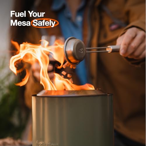 Solo Stove Mesa Accessory Pack | Incl. 4 Stainless Steel Mini Sticks + Stick Rests, Pellet Scoop, Mesa Lid, Carry Case, Ac...