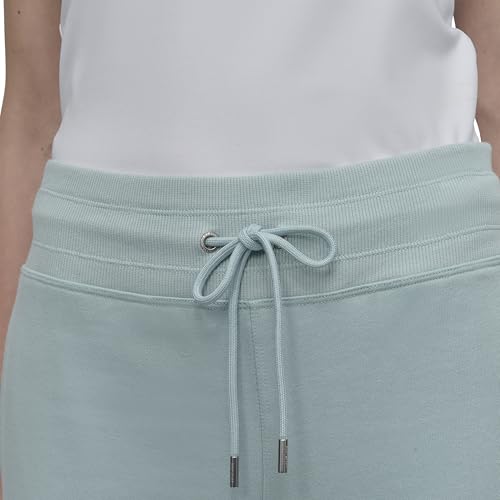 DKNY Women's Mini Stud Logo Cropped Sweatpant