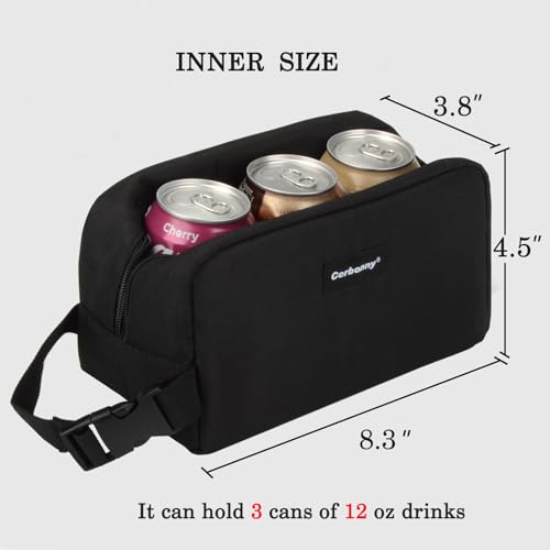 Freezable Lunch Bag,Freezable Snack Bag,Mini Cooler Bag for Travel/Work/School,Small Insulated Bag,Small Cooler Lunch Box ...