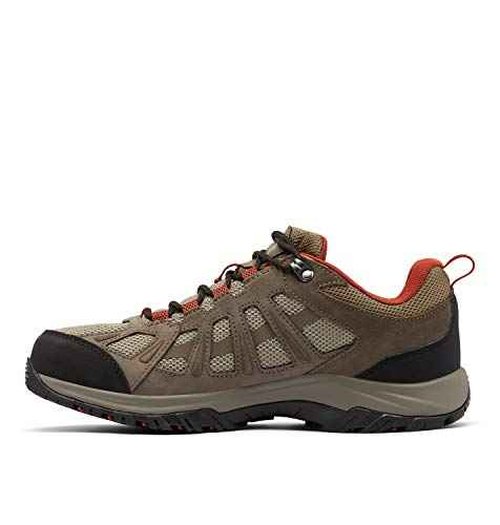 Columbia Men's Redmond III Waterproof, Pebble/Dark Sienna, 11.5 Wide
