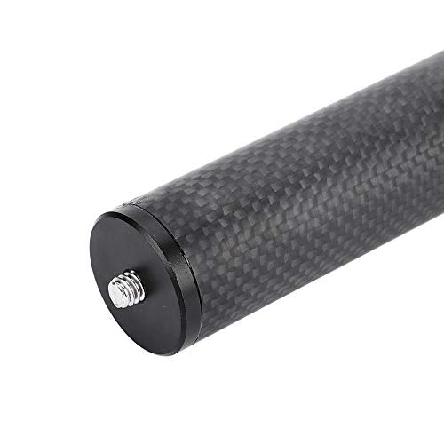 Tripod Extension Tube for Gimbal, Carbon Fiber Extension Rod Lightweight Pole Extender Accessory for Tripod Stabilizer