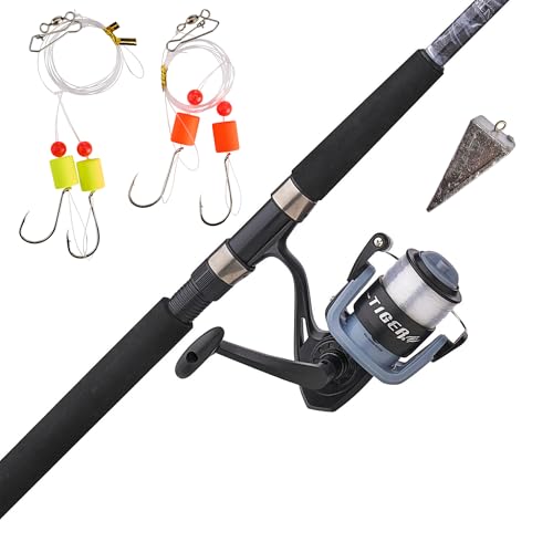 Shakespeare Tiger Spinning Reel and Fishing Rod Combo