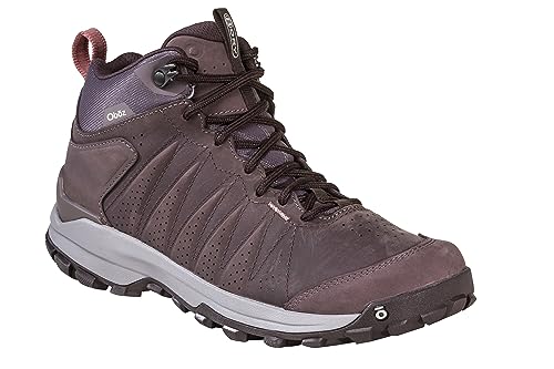 Oboz Women's Sypes Mid Leather B-Dry Waterproof Hiking Shoe