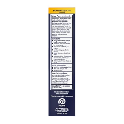 Mucinex Fast-Max & NightShift Combo Pack - Max Strength Cough & Cold Medicines For Mucus Relief, Chest Congestion, Nasal Congestion, Sinus Congestion, Sinus Pressure, Cough Symptom Relief (2x 6 FL OZ)