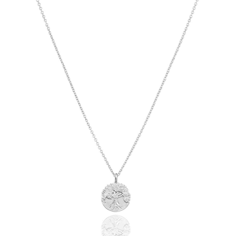 Baydurcan Tree of Life NecklaceTree Pendant Chain Necklace with Message Card Gift Card (life tree s)