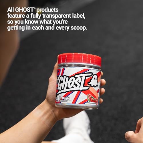 GHOST Burn Weight Management Powder, Guava Berry (60 Servings) - Metabolism & Energy Support Supplement for Men & Women - ...