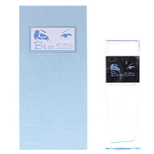 Rampage Blue Eyes Eau De Toilette Spray, 1.0 Ounce
