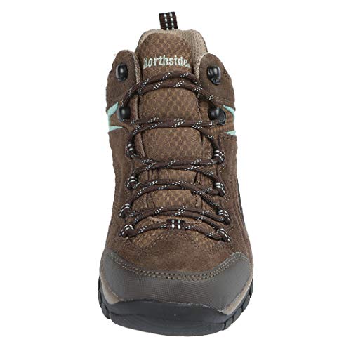 Northside Womens Pioneer Mid Leather Waterproof Hiking Shoe