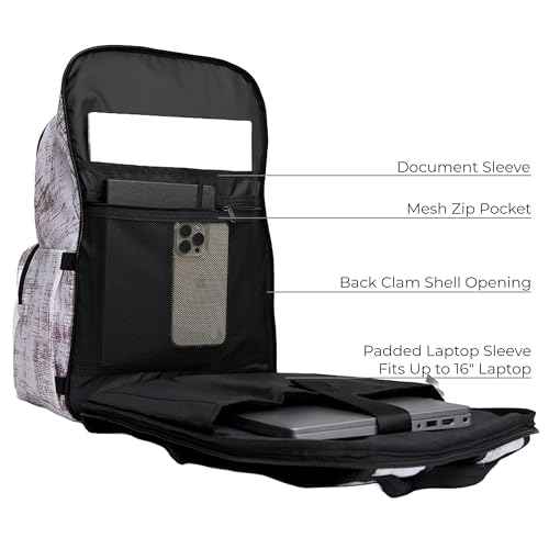 VOORAY 25L 2nd Avenue Backpack, Large - Travel, Gym & Sports Backpack - Pebble