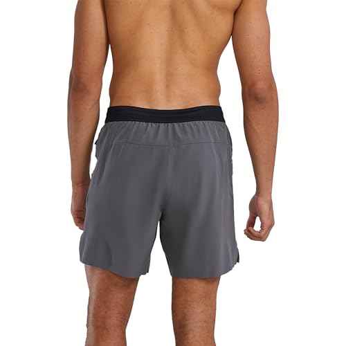 TYR Mens Athletic Performance Workout Lined Short 7" Shorts