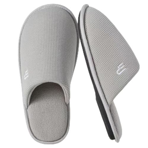 Takeaslip Mens Memory Foam Slippers Lightweight House Shoes for Indoor Outdoor Travel