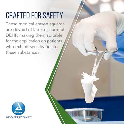 Dynarex Advantage Woven Gauze Sponges 3" x 3" - Non-Sterile 12-Ply Absorbent Cotton Gauze Pads for Wound Dressing - 200-Count Box, 20 Boxes per Bulk Case