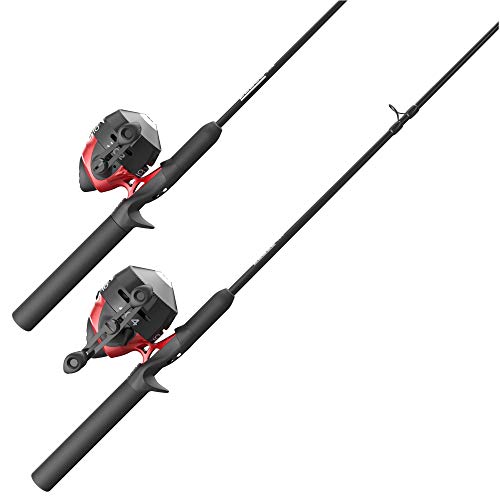 Zebco 202 & 404 Spincast Reels and Fishing Rod Combos (2-Pack), 5-Foot 6-Inch 2-Piece Fishing Pole, Size 30 and 40 Reels, ...
